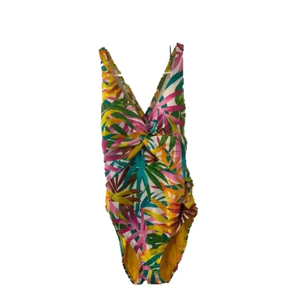 Bleu Rod Beattie Fantasy Island X-Back Mio One Piece Swimsuit Size 8 - Picture 4 of 10